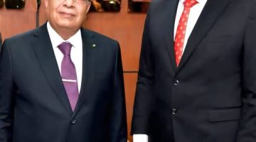 محافظ الدقهلية يهنئ وكيل وزارة الصحة لتكريمه من قبل نقابة الأطباء