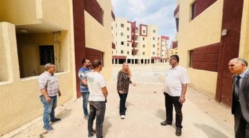 مسئولو” الإسكان” يتفقدون أعمال التطوير بمنطقة أرض مطار إمبابة