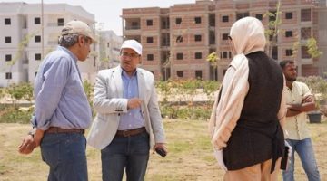 رئيس جهاز مدينة سوهاج الجديدة يتفقد وحدات مبادرة “سكن لكل المصريين”