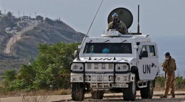 اليونيفيل قلقة من استهداف قواتها قرب كفر شوبا جنوب لبنان