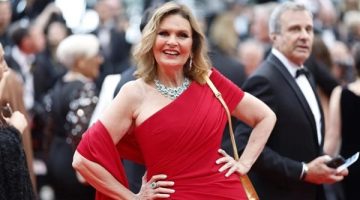 نسرين طافش بفستان أزرق جرئ.. لقطات من مهرجان كان السينمائي