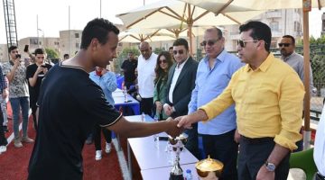 وزير الشباب والرياضة ومحافظ القليوبية يشهدان ختام دوري الأندية الصغيرة بمشاركة 320 فريقًا