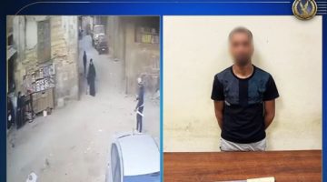 ضبط عاطل يحمل سلاح أبيض ويروع المواطنين في باب الشعرية