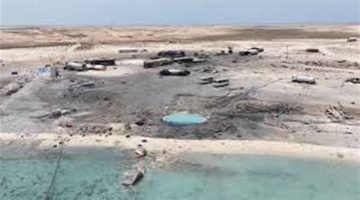 10 غارات إسرائيلية استهدفت ميناء رأس عيسى باليمن