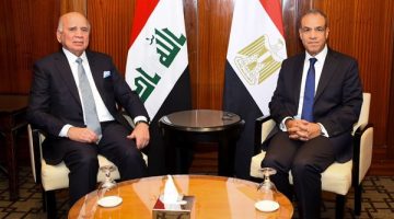 وزير الخارجية والهجرة يستقبل نائب رئيس وزراء جمهورية العراق