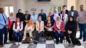 رئيس القومي للمرأة تجتمع بعضوات وأعضاء فرع المجلس بأسوان