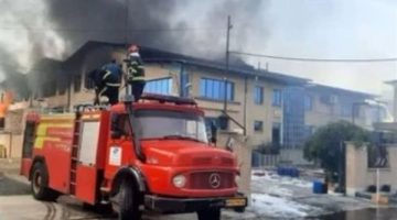 انفجار آخر في إيران.. حريق هائل بأحد مصانع الكيماويات