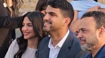 الشيخ مصطفى حسنى يعقد قران هيا إسماعيل كتكت ابنة أمل رزق