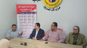 حماه الوطن و تعليم الكبار يطلقان مبادرة ” وطن بلا أمية” بالمنوفية