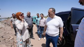 محافظ أسيوط يؤكد على استمرار تطوير وتجميل مداخل القرى