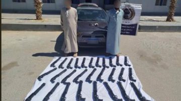 ضبط عنصرين إجراميين في مطروح بحوزتهما 28 بندقية خرطوش وذخائر غير مرخصة