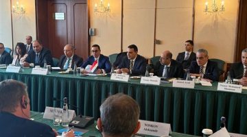 وزيرا الاستثمار والصناعة والتجارة الروسي يترأسان اجتماعات الدورة الـ15 للجنة المشتركة