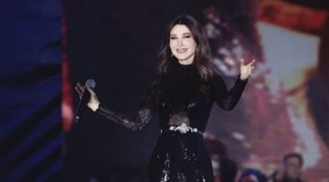 22 مايو.. نانسي عجرم تروج لحفلها في قطر (صورة)