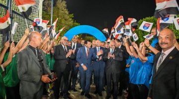 تخدم 6 رياضات مختلفة.. وزير الرياضة ومحافظ القاهرة ورئيس نادي الزهور يفتتحون 9 ملاعب بفرع مدينة نصر