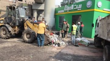 رفع 200 طن مخلفات في حملات نظافة مكبرة بمنطقة القومية
