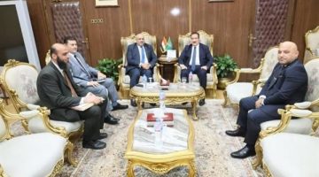 محافظ المنوفية يلتقى وفد الهيئة العامة للاستثمار لبحث سبل تعزيز الفرص المتاحة
