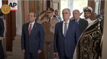 مراسم استقبال رسمية للرئيس السيسي عقب وصوله لليونان