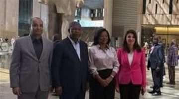 المتحف المصري الكبير يستقبل رئيس جمهورية أنجولا الرئيس الحالي للاتحاد الأفريقي