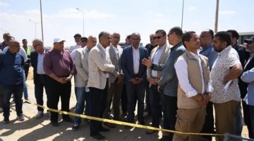 “الشربيني” يتفقد مشروع تنفيذ الخط الإضافي من مأخذ المعادى لمحطة تنقية القاهرة الجديدة