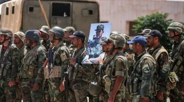 الجيش السوري يدفع بقواته لإطفاء حرائق الغابات في اللاذقية