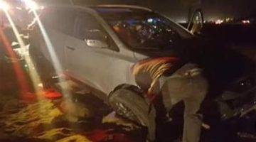 مصرع سوداني ومصري وإصابة 6 بينهم أجانب في حادث تصادم ميكروباص وملاكي بالسلام
