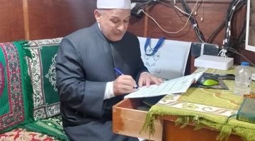وكيل الأوقاف بكفرالشيخ يجرى جولة مفاجئة على المساجد للاطمئنان على سير العمل